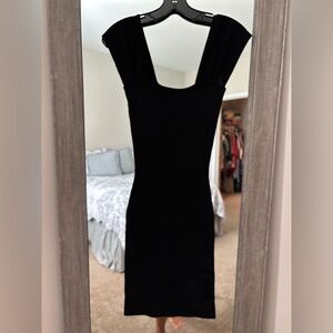 Max Studio Black Backless Dress